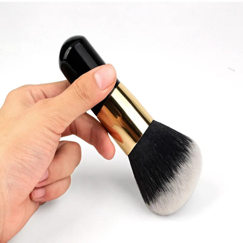 Big Size Makeup Brushes Beauty Powder Face Blush Brush Professional Large Cosmetics Soft Foundation Make Up Tools Quake