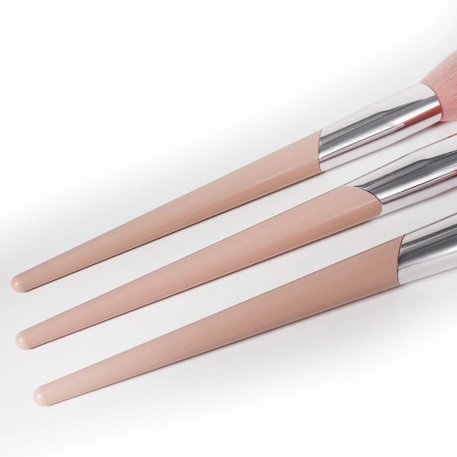 Fashion Fenty Style #117 Make up Brush Pink Soft Angled Cheek Blusher Makeup Brush Cosmetic Tool Quake
