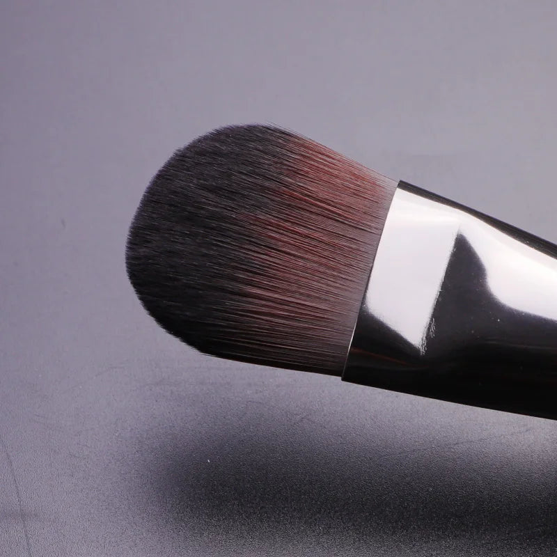 Professional Big Foundation Brush #108 Tongue Shape Straight Flat Liquid Foundation Brush Facial Mask Makeup Brush Quake