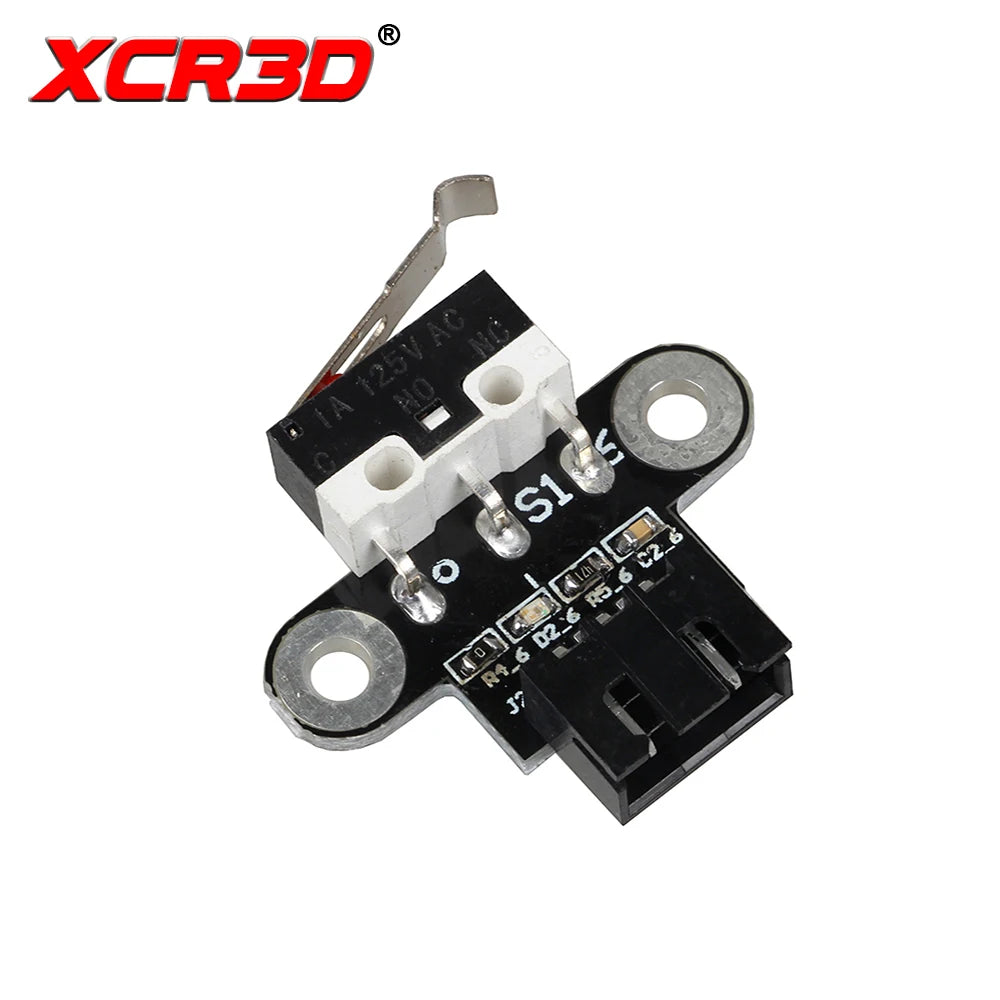 XCR3D 3D Printer Parts Mechanical Limit Switch Module Horizontal Type Endstop With 1M Cable For DIY Motherboard Reprap Ramps1.4 Quake