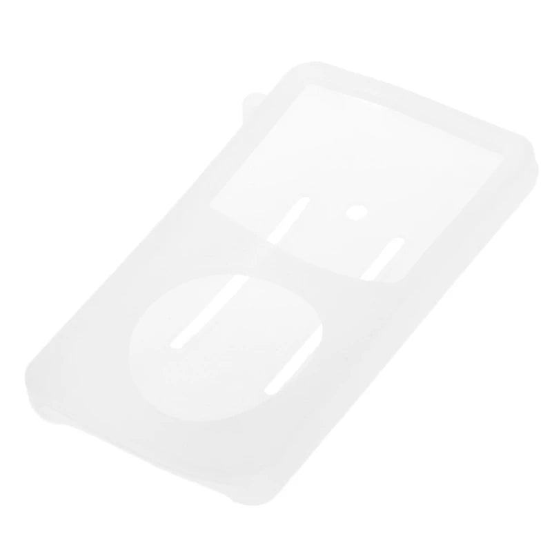 EY Silicone Skin Cover Case For iPod Classic 80GB 120GB Latest 6th Generation 160GB Quake WHITE