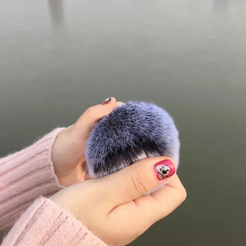 Big Size Makeup Brushes Beauty Powder Face Blush Brush Professional Large Cosmetics Soft Foundation Make Up Tools Quake