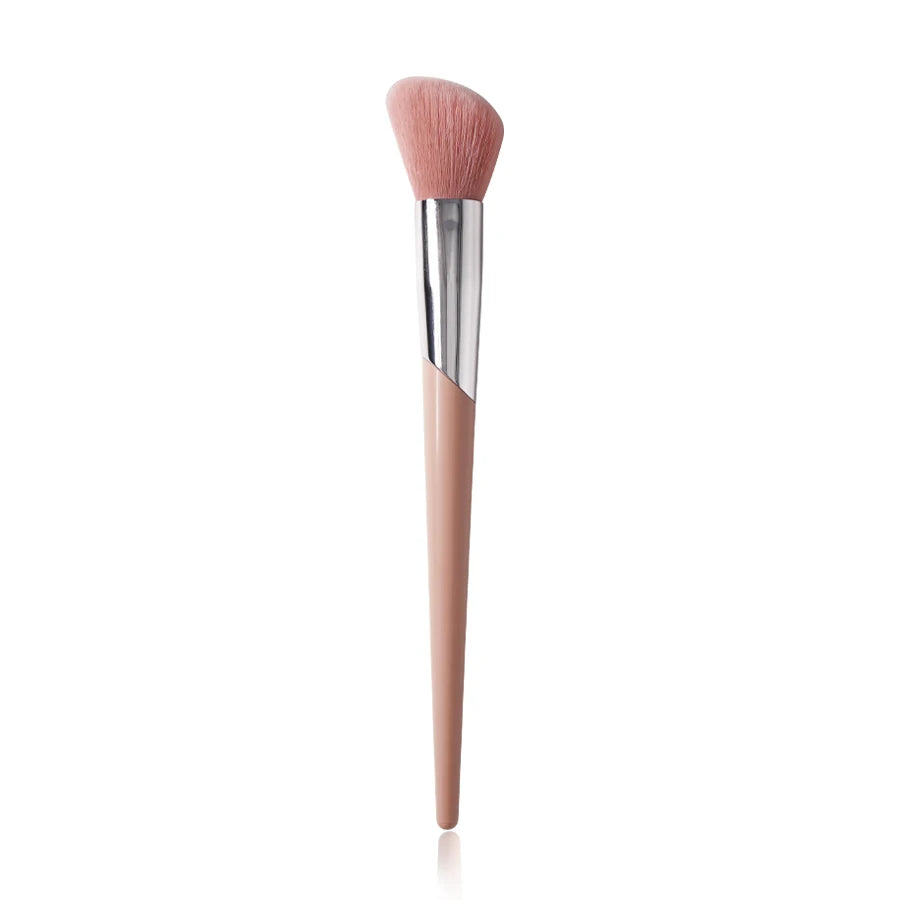 Fashion Fenty Style #117 Make up Brush Pink Soft Angled Cheek Blusher Makeup Brush Cosmetic Tool Quake Default Title