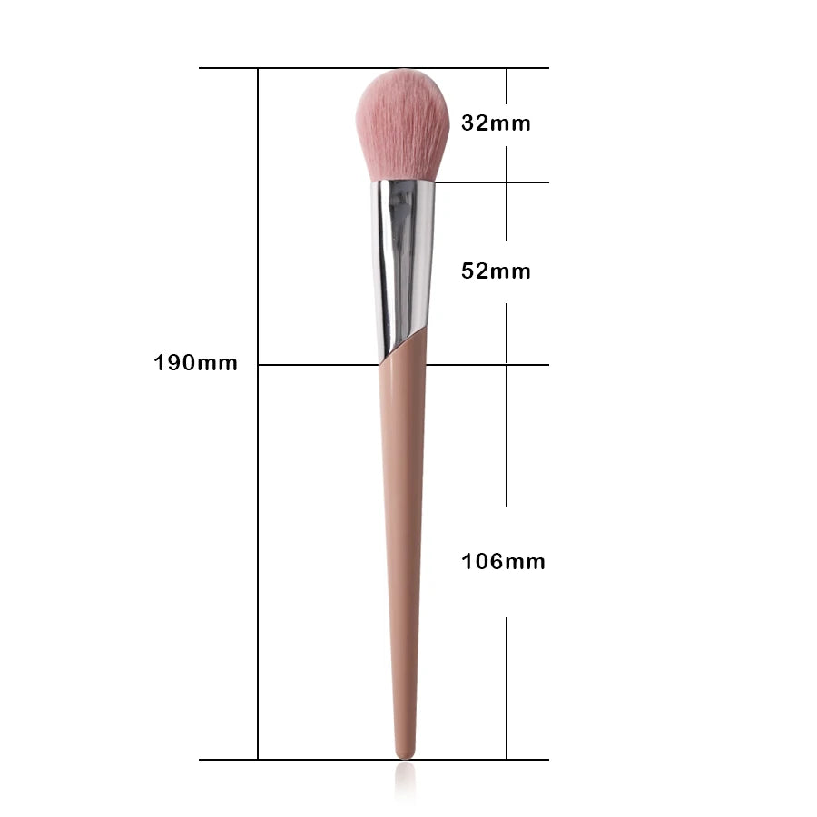 Fashion Fenty Style Makeup Brushes Sculpting Bronzer Brush Highlighter Blending Shadow Blusher Make up Brush Tool Quake Blusher brush