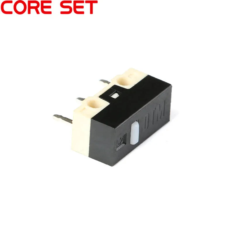 2Pcs Micro Limit Switch Mouse Button Tact Switch Without Handle/ With Handle/ With Handle Roller Micro Switch 1A 125V AC 3Pins Quake