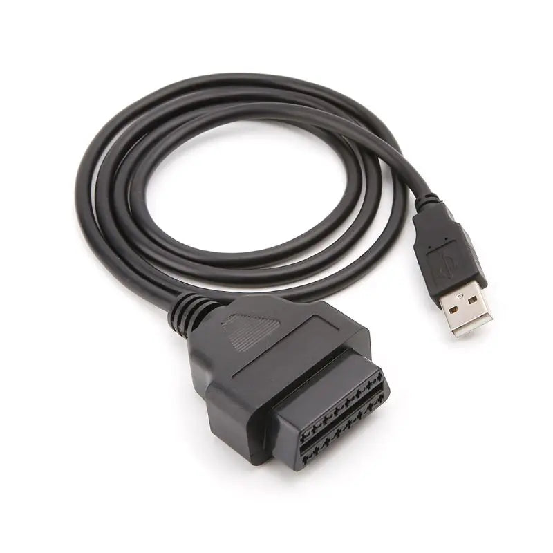16Pin OBD2 To USB Port Charger Adapter Cable Connector Diagnostic Tool Quake
