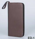 36 Roller Ball Pen / Fountain Pen / Ballpoint Pen Bag Brown Leather Pencil Case Antique Brown Improved New Pencil Bag Quake Q