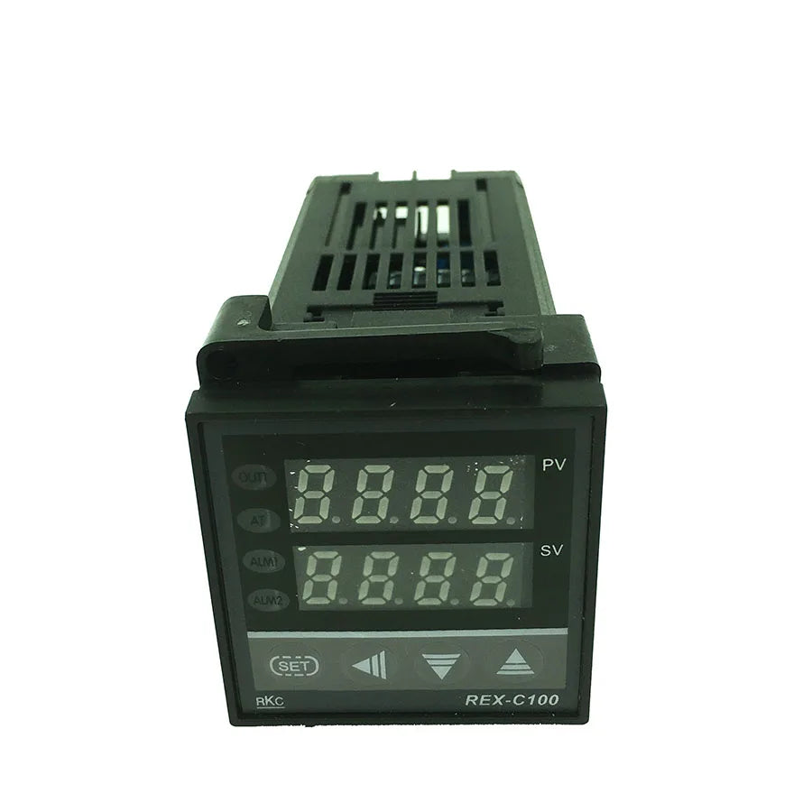 REX-C100 Digital PID Thermostat Temperature Control Controller Relay output 0 to 400C with K-type Thermocouple Probe Sensor Quake