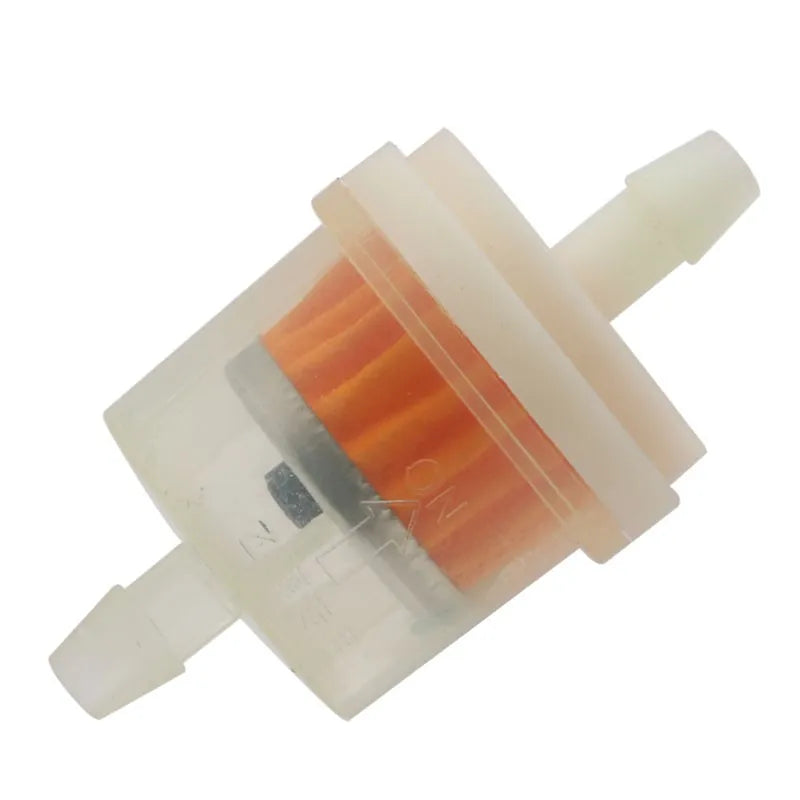 10x 4/25'' 4mm Hose Motorcycle Scooter Filter Clear Inline Gas Fuel New H8WE Quake