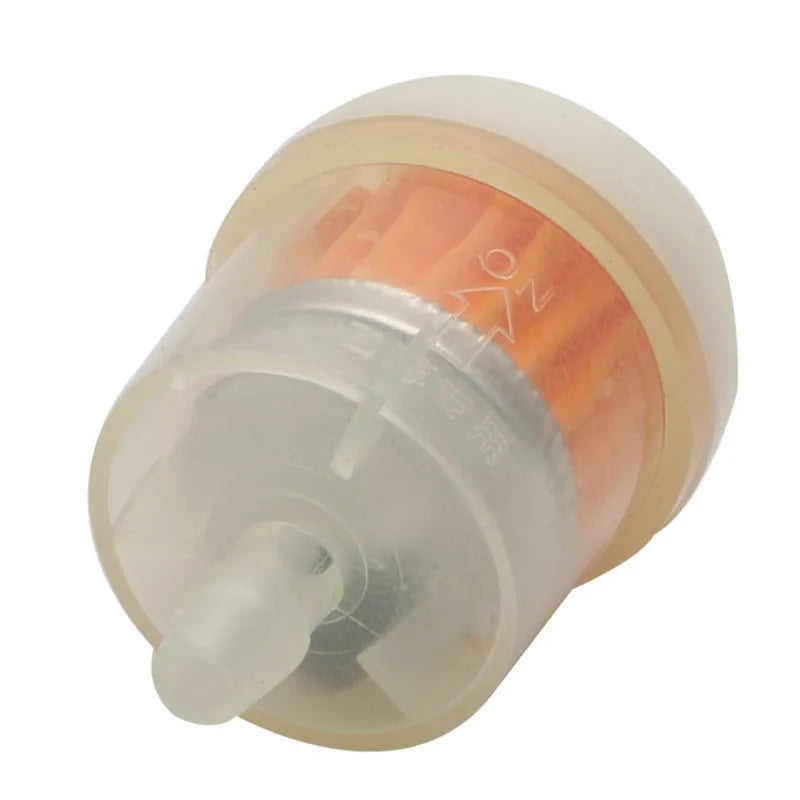 10x 4/25'' 4mm Hose Motorcycle Scooter Filter Clear Inline Gas Fuel New H8WE Quake
