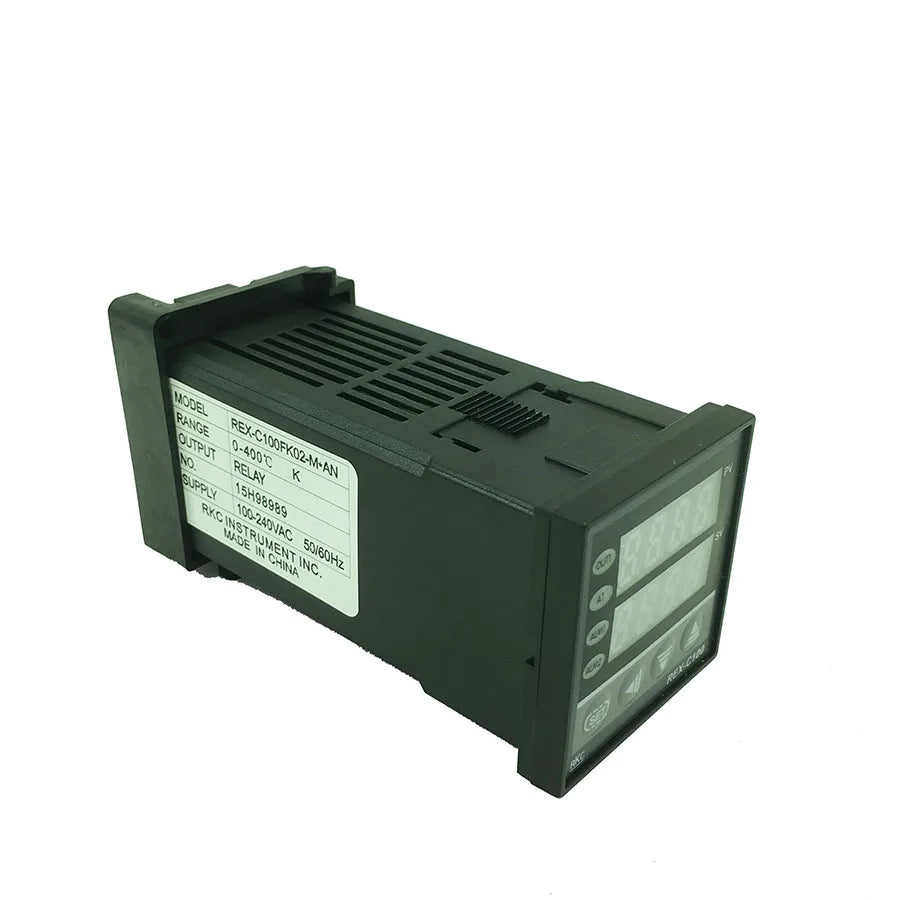 REX-C100 Digital PID Thermostat Temperature Control Controller Relay output 0 to 400C with K-type Thermocouple Probe Sensor Quake