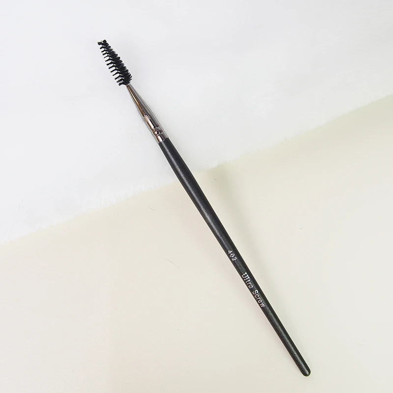 High Quality Eyelash Brush #402 Long Screw Eye Lash Curler Eyebrow Comb Makeup Brush Mascara Cream Cosmetic Tool Quake