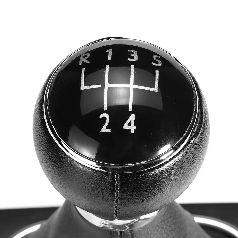 New 5/6 Speed Gear Shift Knob Boot Gaiter Cover for Golf MK5 MK6 2005 2014 Quake