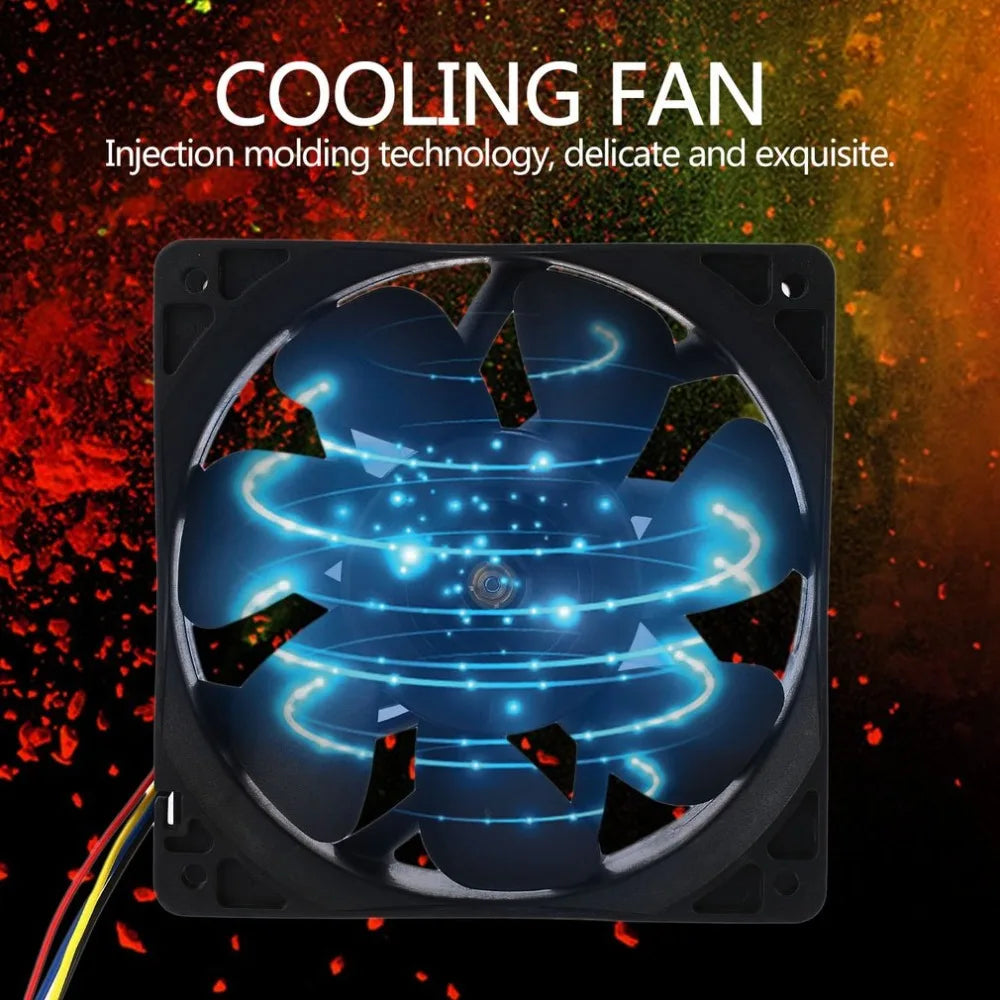 7500RPM DC12V 5.0A Cooling Fan For Antminer Bitmain S7 S9 4-Pin Connector Brushless Replacement Cooler Low Noise 120*120mm Quake