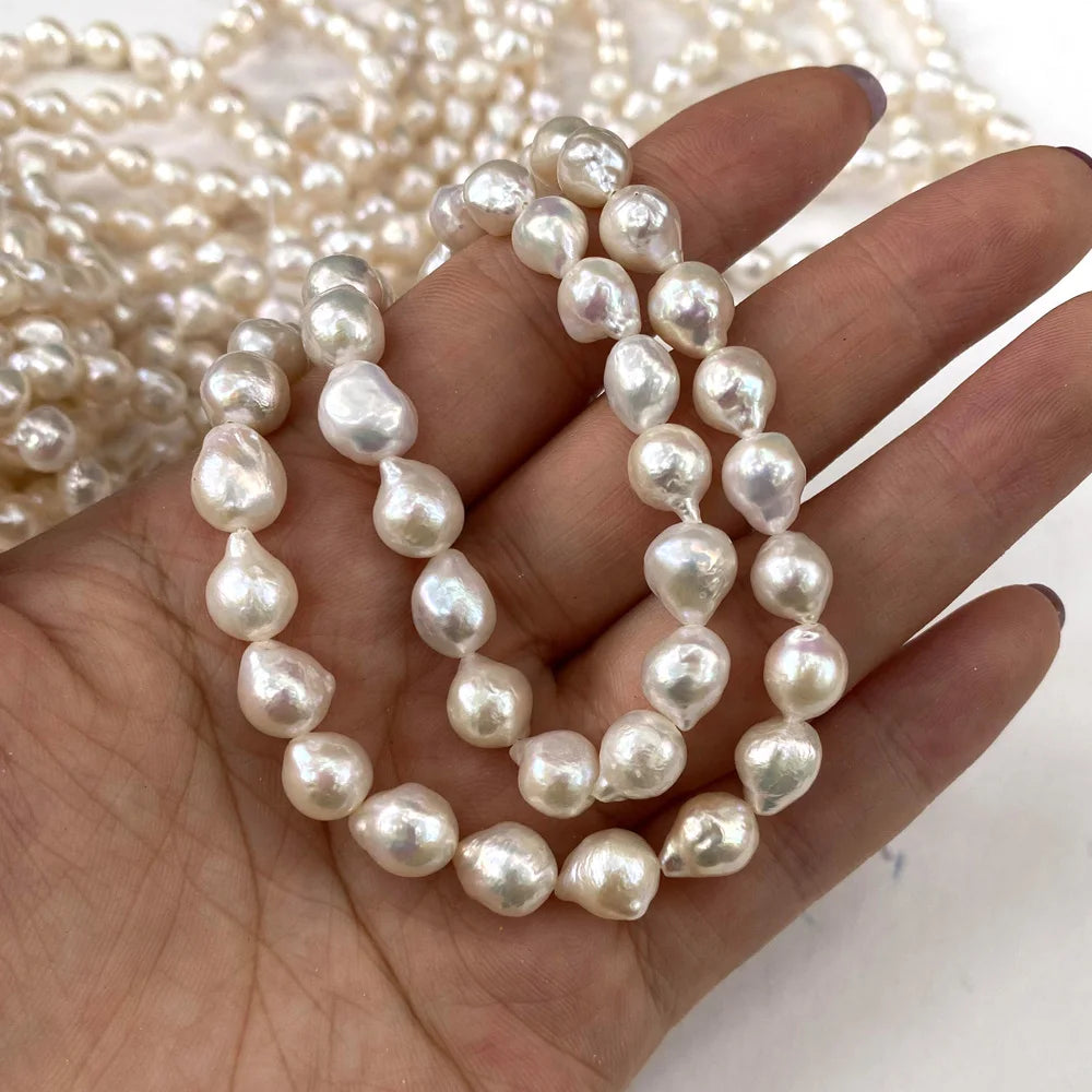 Natural Freshwater Pearl Irregular Punch Loose Beads For Jewelry Making DIY Bracelet Earrings Necklace Anklet Accessory Quake
