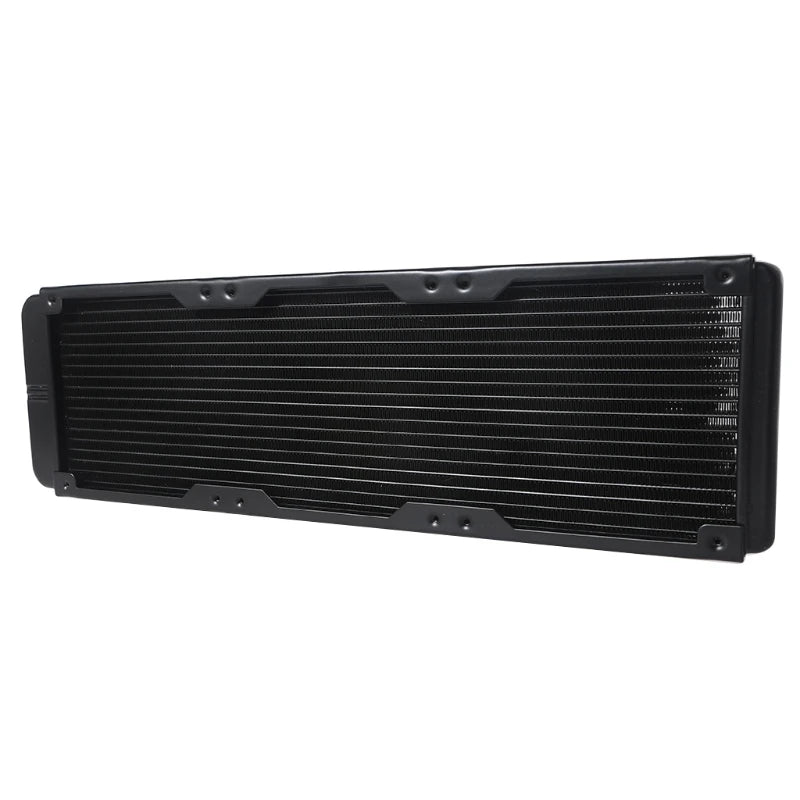 K1KF 360mm 18 Tube Computer Water Cooling Radiator G1/4 Female Thread Heat Dissipation for Computer PC CPU Water Cool System Quake