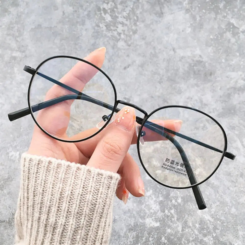 Anti-Blue Light Glasses for Women Men Classic Metal Frame Eyewear Fashion Office Computer Goggles Blue Rays Blocking Glasses Quake