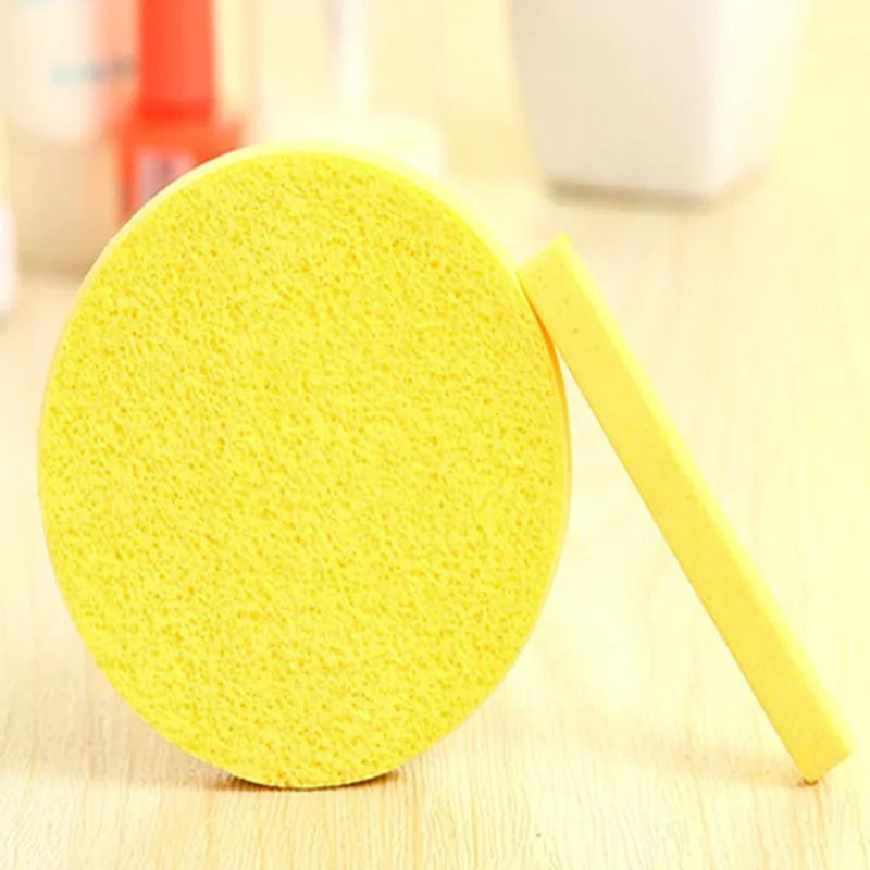 12PCS Cosmetic Puff Compressed Cleaning Sponge Facial Cleanse Washing Pad Remove Makeup Skin Care For Face Make up Access Quake