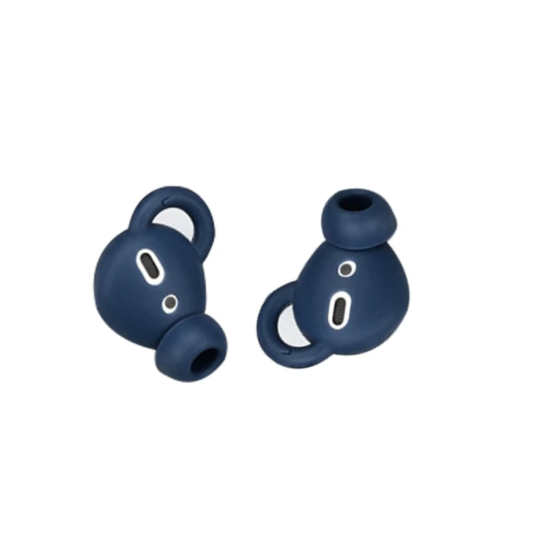 Ear Tips Earbuds For AirPods 1/2&Earpods Headsets Silicone Anti-Drop Earbud Spare Parts Repairing Parts K1KF Quake Blue