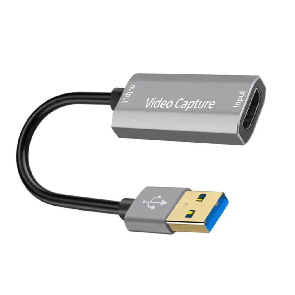 USB 3.0 Video Capture Card 1080P 60fps 4K HDMI-compatible Video Grabber Box for Macbook PS4 Game Camera Recorder Live Streaming Quake