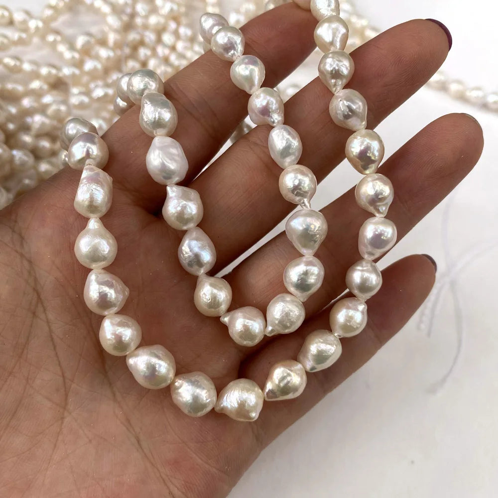 Natural Freshwater Pearl Irregular Punch Loose Beads For Jewelry Making DIY Bracelet Earrings Necklace Anklet Accessory Quake