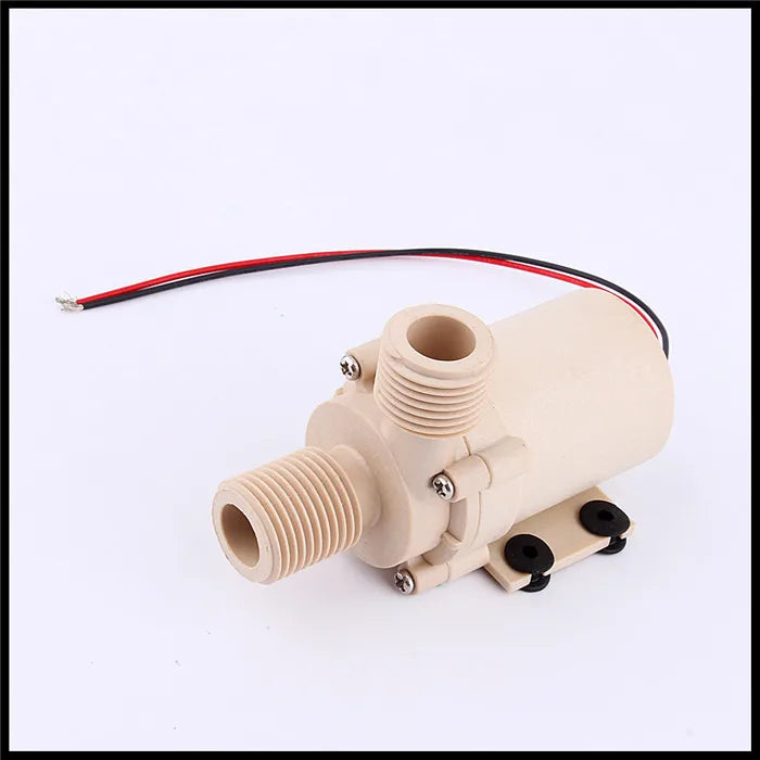 Solar Water Pump 12V DC Hot Water Pump 3M Circulation Pompe Brushless Motor high pressure pump Food Grade pump G25 DropShip Quake Other black EU