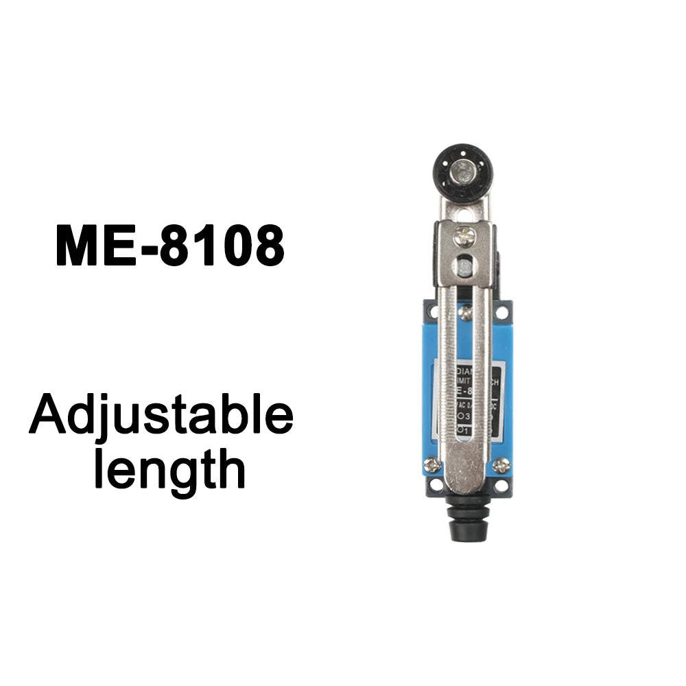 ME limit switches ME-8108 8104 8107 8169 8166 8111 9101 limit switch Rotary Adjustable Roller Lever Arm Mini Limit Switch Quake 8108 5pcs