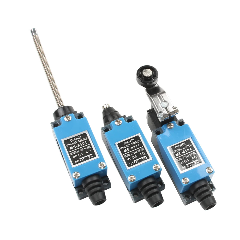ME limit switches ME-8108 8104 8107 8169 8166 8111 9101 limit switch Rotary Adjustable Roller Lever Arm Mini Limit Switch Quake