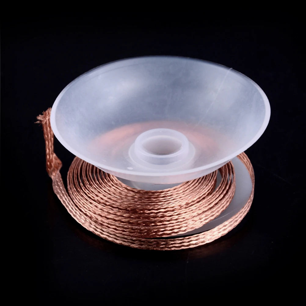 1PC 1.0/1.5/2.0/2.5/3.0/3.5/4.0mm 1.5M 3M Welding Wires Desoldering Braid Solder Remover Wick Wire Repair Tool Quake