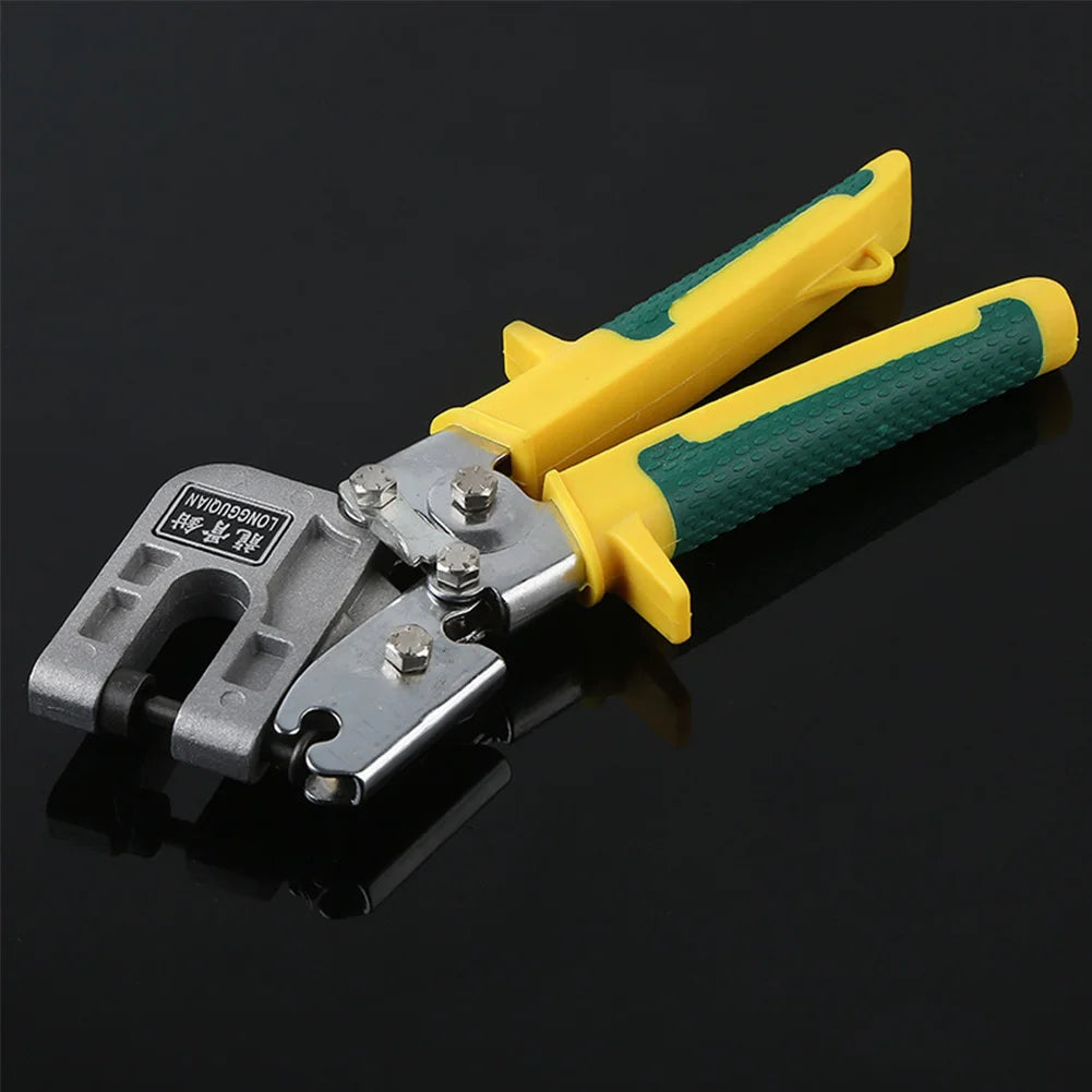 Metal Plaster Board Stud Crimpers Partition Lock Punch Pliers Installation Fastening Ceiling Joiner TPR Handle Non-Slip Drywall Quake Default Title