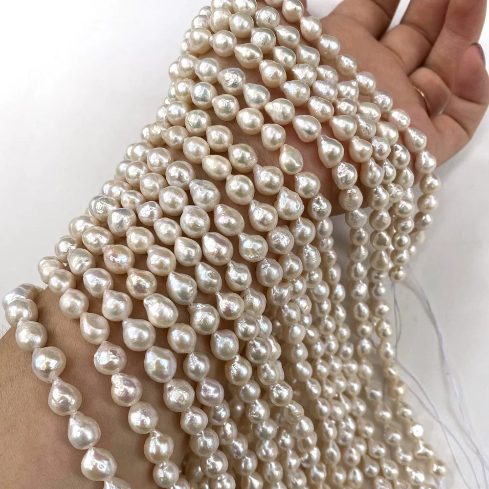 Natural Freshwater Pearl Irregular Punch Loose Beads For Jewelry Making DIY Bracelet Earrings Necklace Anklet Accessory Quake