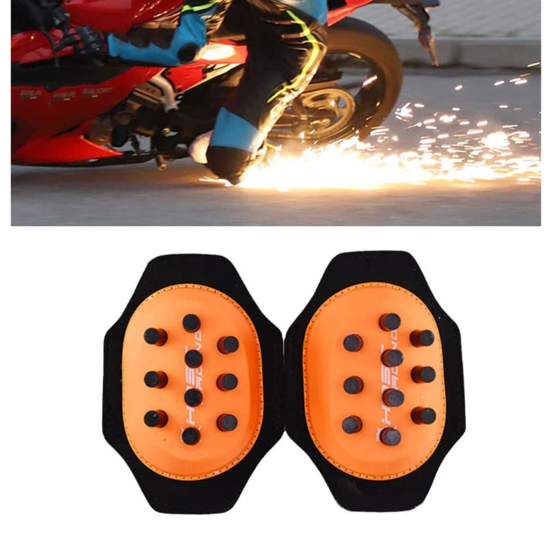 Bending Artifact Grinding Bag 2Pcs Motorcycle Knee Pads Protector Slider Spark Maker Comfortable Knees Protector Quake OR-20