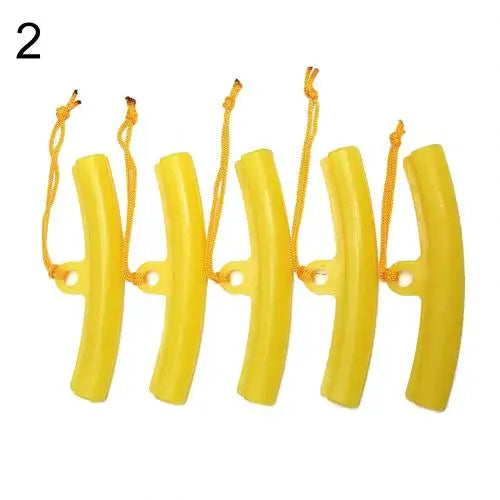 New 1/5Pcs Car Tire Changer Guard Rim Protector Tyre Wheel Changing Edge Cover Quake Yellow 5pcs