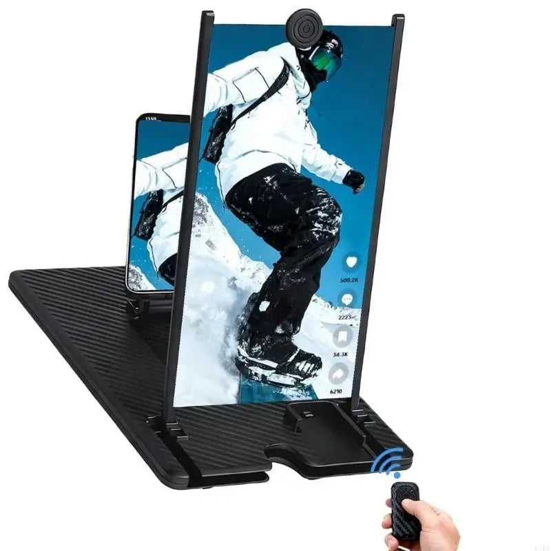 12Inch 720P Against Midnightblue Light Phone Increaser Includes Tip Device for Comfortable Viewing K1KF Quake