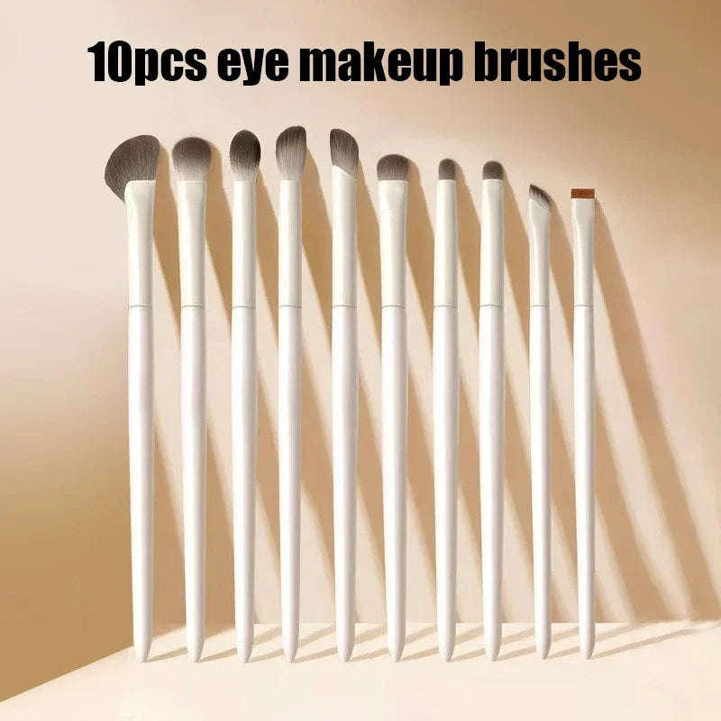 5/6/8/10pcs Makeup Brushes Set Professional Soft Eye Makeup Brushes Contouring Eyeshadow Eyeliner Eye Detail Brush Makeup Tools Quake 10pcs brush