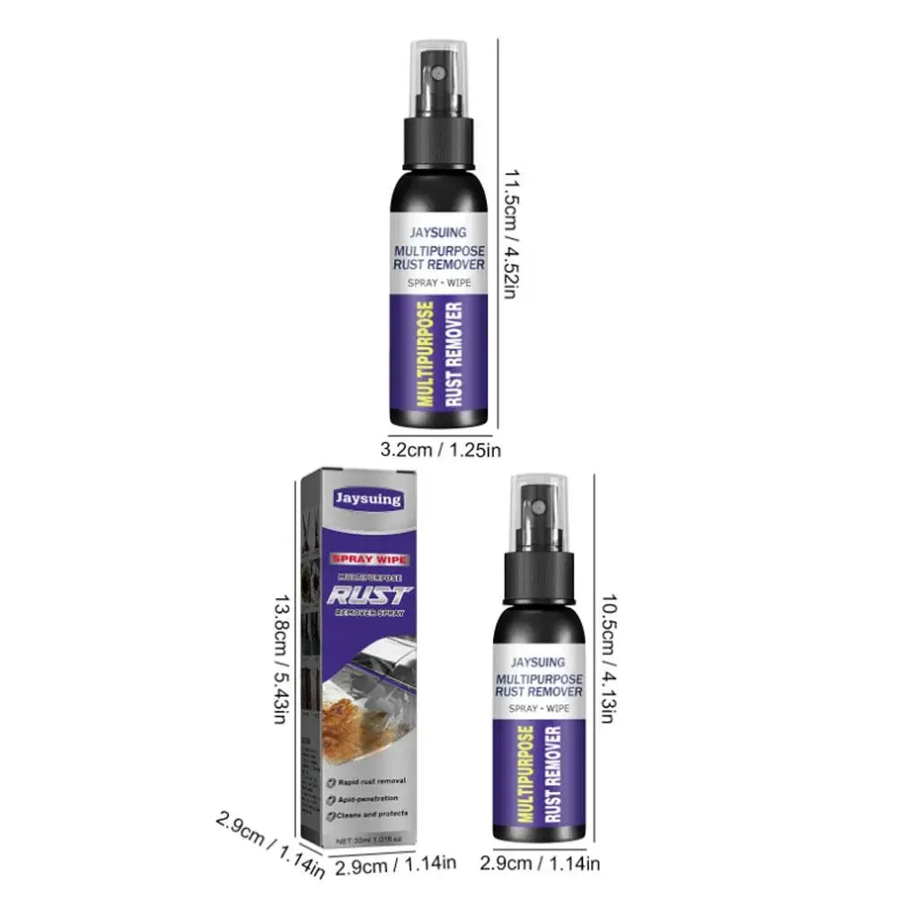 50/100ml High-end Universal Car Anti-Rust Remover Parts Maintenance Agent Cleani Derusting Spray Cleaner Metal Rust Remover Quake