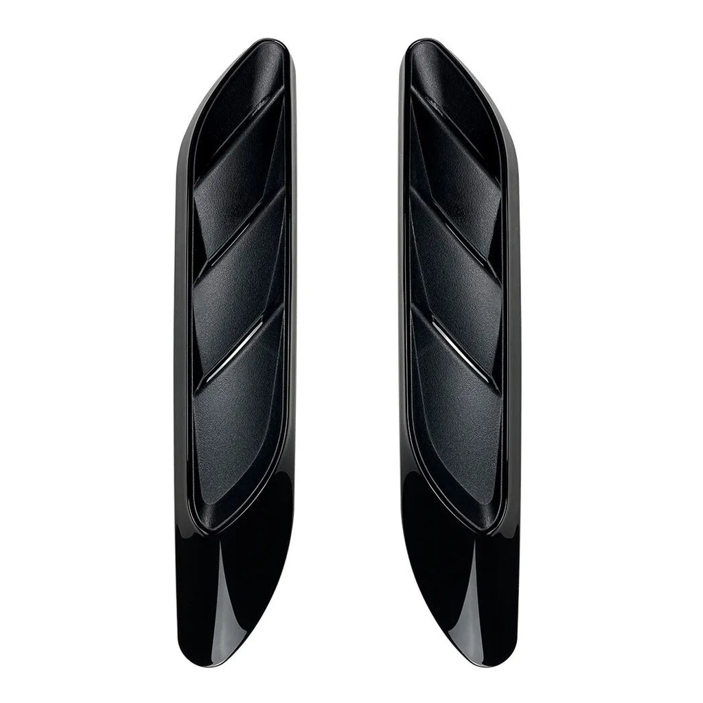 For Mercedes-Benz C-Class W206 C200 C260 AMG C63 2022-2025 Car Side Air Outlet Vent Cover Trim Fender Sticker Flow Duct Cover Quake Gloss Black