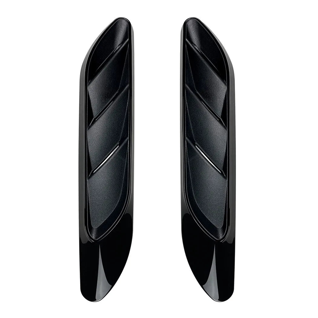 For Mercedes-Benz C-Class W206 C200 C260 AMG C63 2022-2025 Car Side Air Outlet Vent Cover Trim Fender Sticker Flow Duct Cover Quake Gloss Black