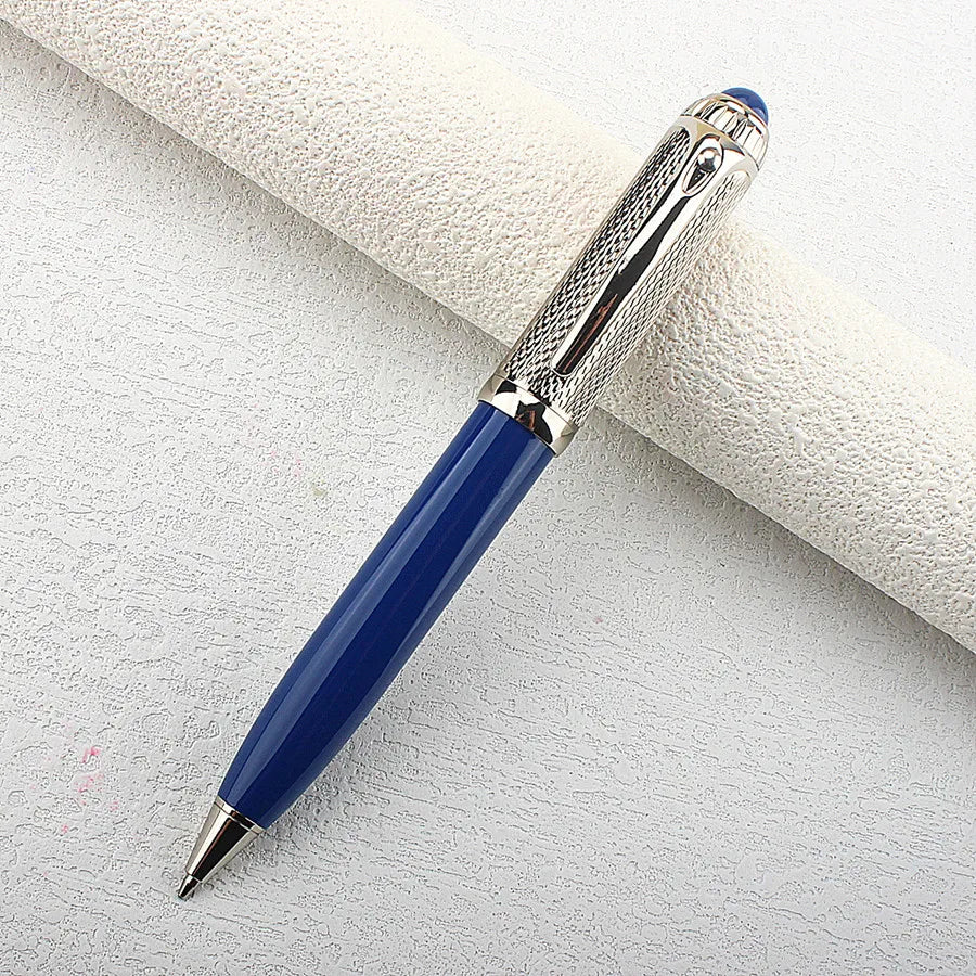 High Quality Full Metal Lattice Shape Luxury Ballpoint Pen Business Men Birthday Gift Writing Pen SCHOOL STATIONERI Quake 148-6