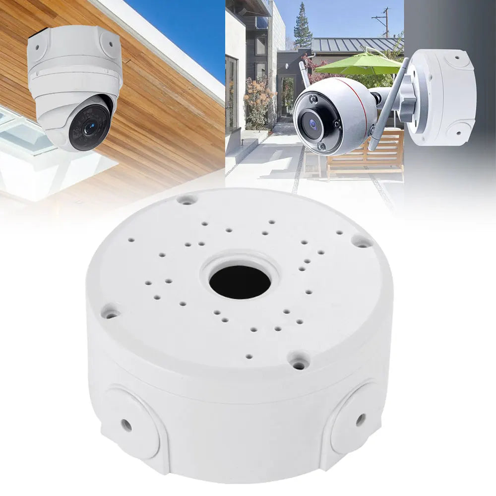 Camera Junction Box Cable Deep Base For Dome/IP Camera Waterproof Mount Bracket Plastic Base Surveillance Dome Brackets Quake