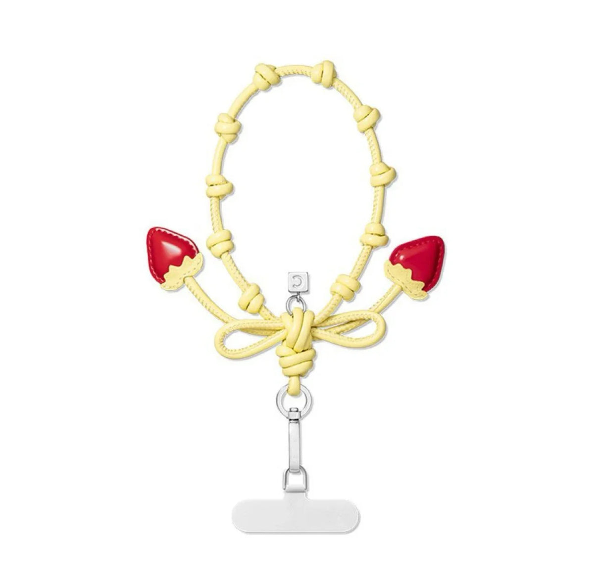 Heart Cherry Apple Silicone Knot Short Phone Charm Accessories for Galaxy for IPhone 12 13 14 15 16 17 18 Pro Max Case Quake phone charm 26
