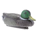 Lifelike Plastic Duck Decoy Garden Repeller Outdoor Bird Scarer Ornament for Yard Fishing Collection Quake Default Title