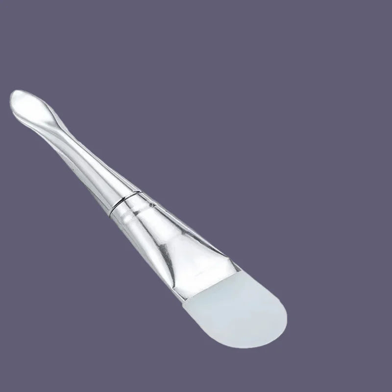 Double-ended Makeup & Mask Brush, Professional Facial Applicator for Clay Mask Application and Cleansing Tool Quake silicone head