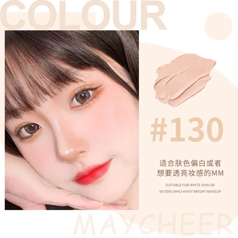 Deep Complexion Moisturizing Face Makeup - Spot Correction Cosmetic to Cover Acne Marks And Dark Circles Quake 130