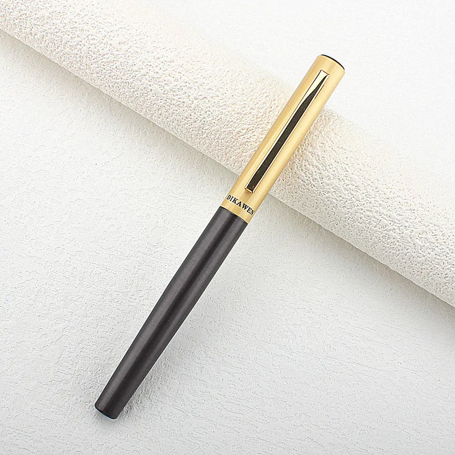 Metal Rollerball Pen Classic Authentic 0.7mm Smooth Financial Office Student Gift Ink Pen Quake