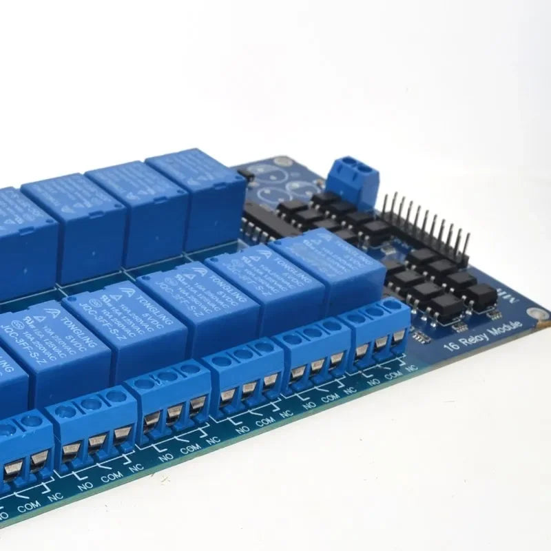 5V 16 Channel Relay Module for arduino ARM PIC AVR DSP Electronic Relay Plate Belt optocoupler isolation Quake Default Title