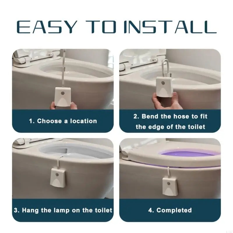 Energy Saving LED Toilet Light With Creative Projection Pattern Human Body Sensors And Long Lasting Battery For Bathroom K1KF Quake