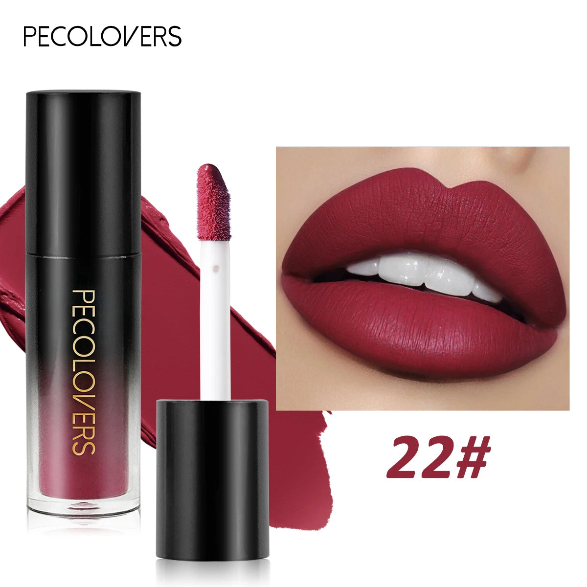 Matte Velvet Lip Gloss – Waterproof Long-Lasting Lipstick