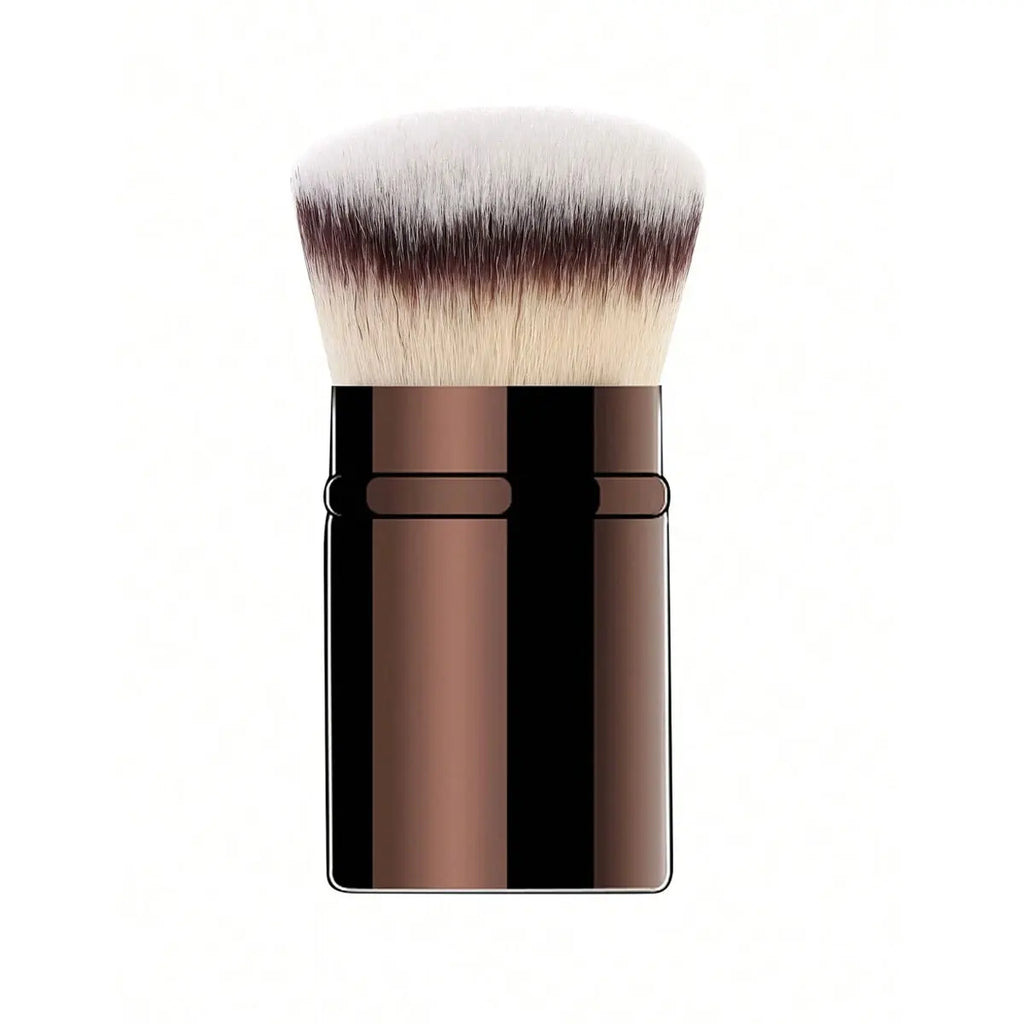 1pcs Retractable Blush Brush Kabuki Foundation Brush Soft Fluffy Powder Contour Makeup Brushes Portable Makeup Tools Quake