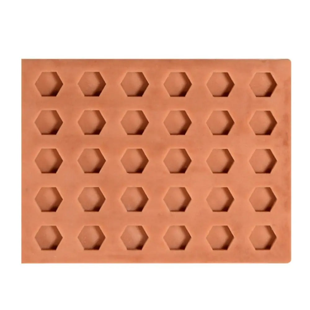 Red Mini Brick Silicone Mold Building Making Handmade House Tile Model Mould Construction Material DIY Accessories Quake 4